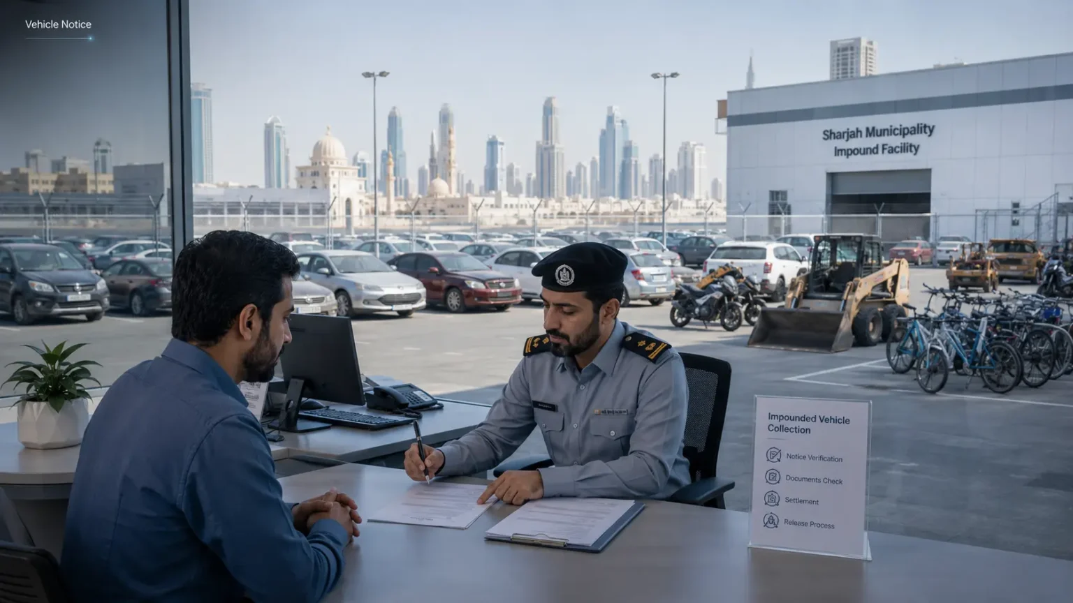 Sharjah Gives Owners Four Days to Reclaim Impounded Vehicles Before Public Auction