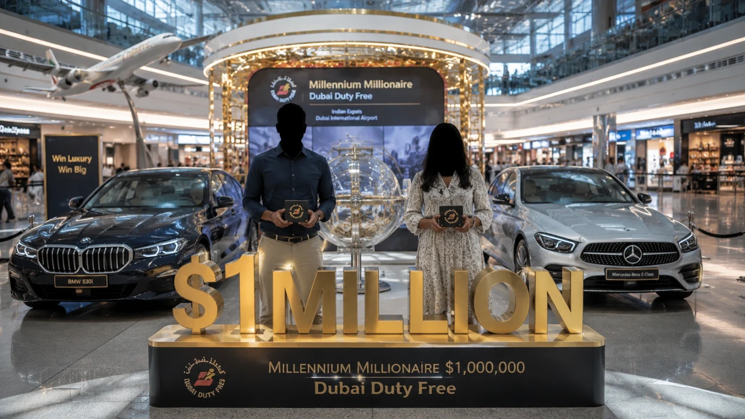 Two Indian Expats Become $1 Million Winners in Latest Dubai Duty Free Draw Two Indian Expats Become 1 Million Winners in Latest Dubai Duty Free Draw