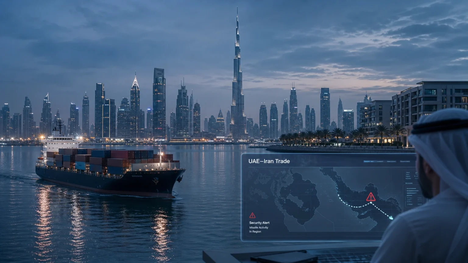 UAE Halts Trade With Iran After Missile Alerts in Dubai as Regional Tensions Escalate
