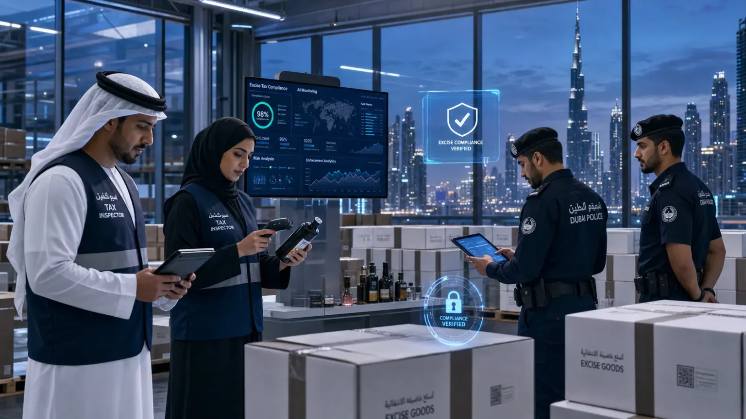 UAE Seizes 3.58 Million Non-Compliant Excise Goods as Tax Penalties Exceed Dh82 Million UAE Seizes 3.58 Million Non-Compliant Excise Goods as Tax Penalties Exceed Dh82 Million