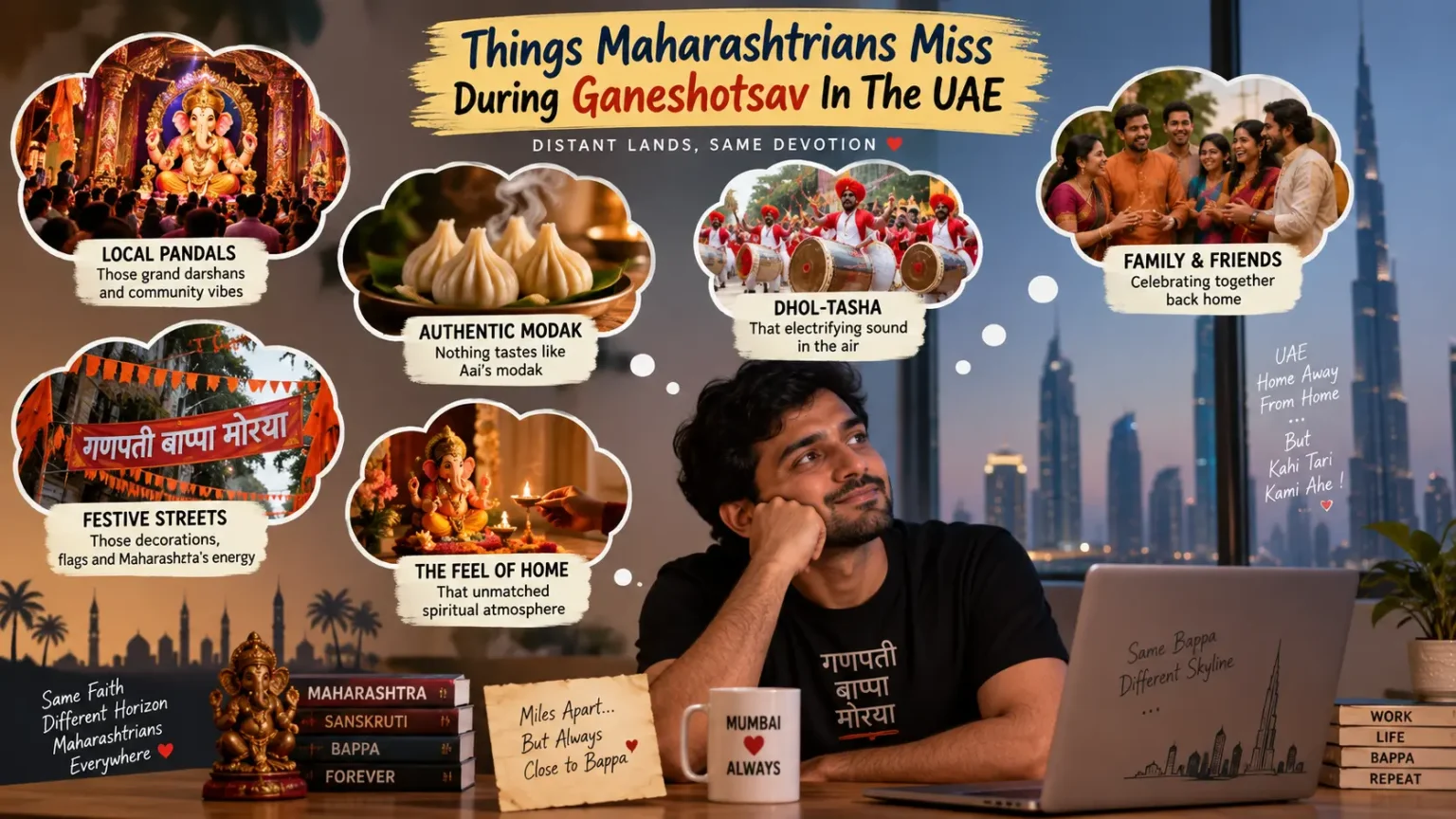 7 Things Maharashtrians Miss During Ganeshotsav in the UAE 7 Things Maharashtrians Miss During Ganeshotsav in the UAE