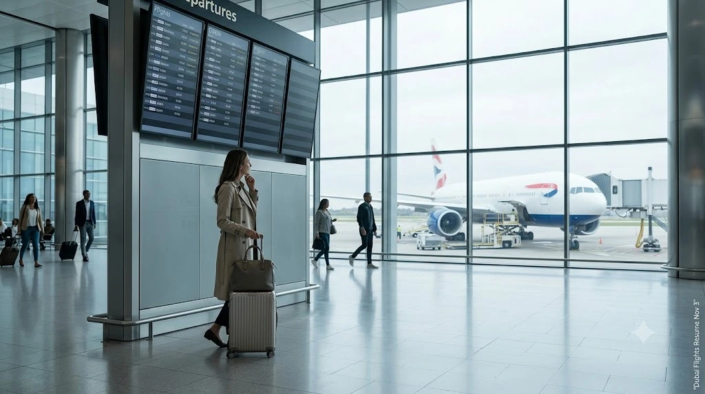 British Airways Dubai Flights Return in November, Abu Dhabi Waits Until 2027