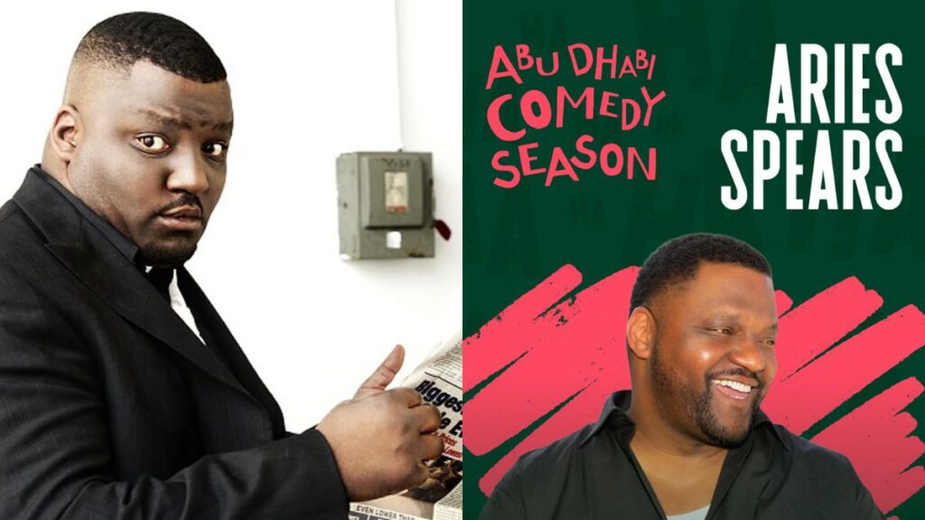 Comedian Aries Spears Set for UAE Debut at Abu Dhabi Comedy Season 2026