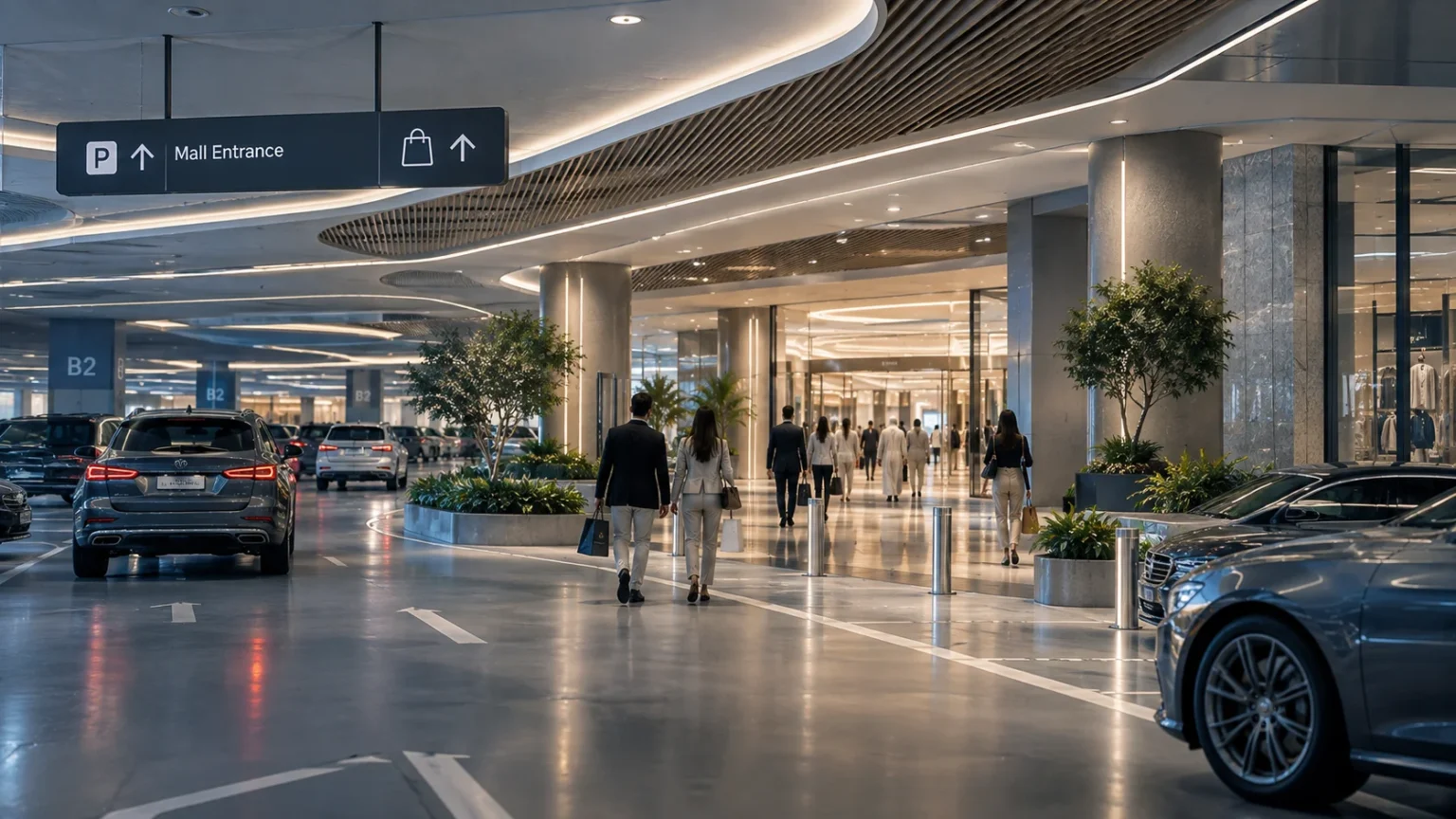 Dubai Square Mall Unveils Vision for Air-Conditioned Parking Dubai Square Mall Unveils Vision for Air-Conditioned Parking