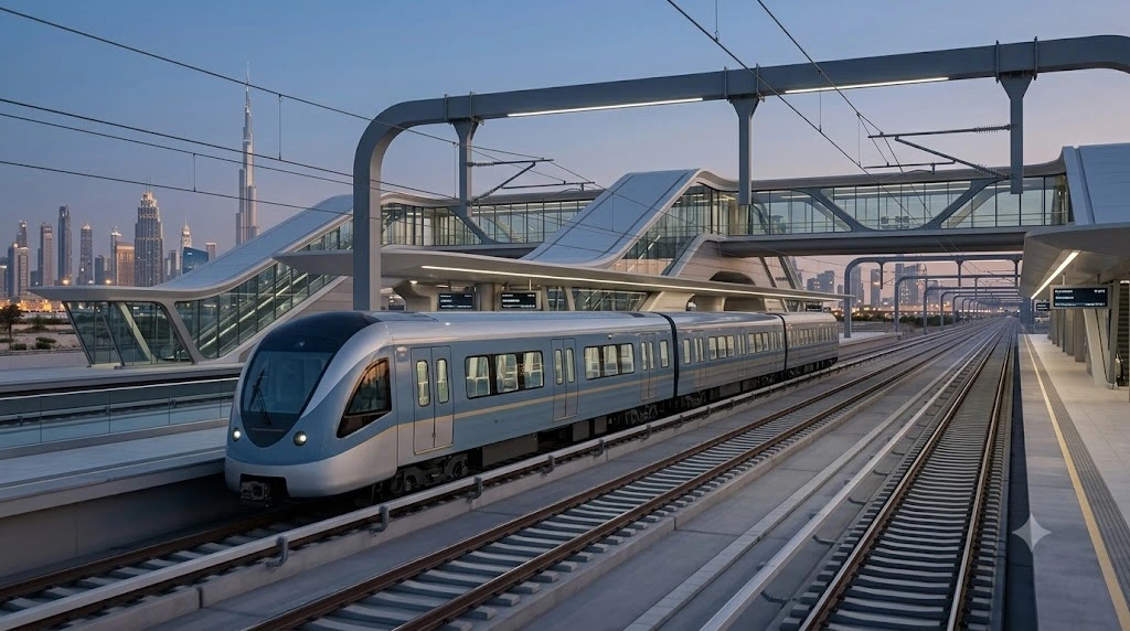 Dubai to Get Four Etihad Rail Stations - Here Is Where They Will Be