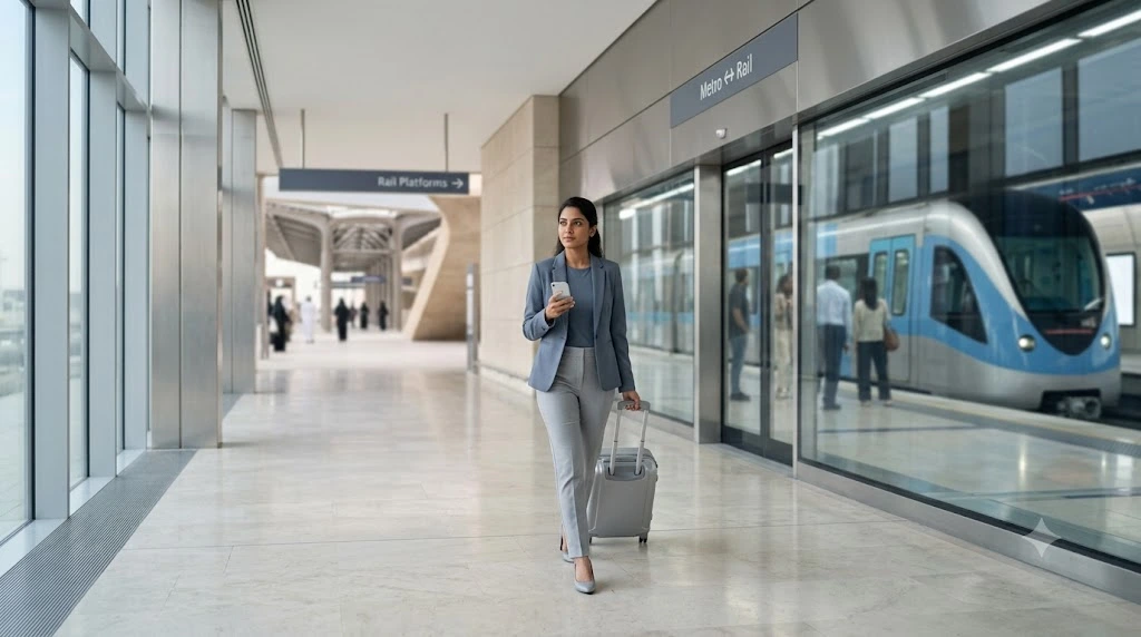 Etihad Rail Al Yalayis Station To Connect With Dubai Metro Red Line