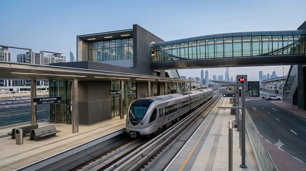 Etihad Rail Dubai Station Nears Completion Ahead of September 30 Launch Etihad Rail Dubai Station Nears Completion Ahead of September 30 Launch