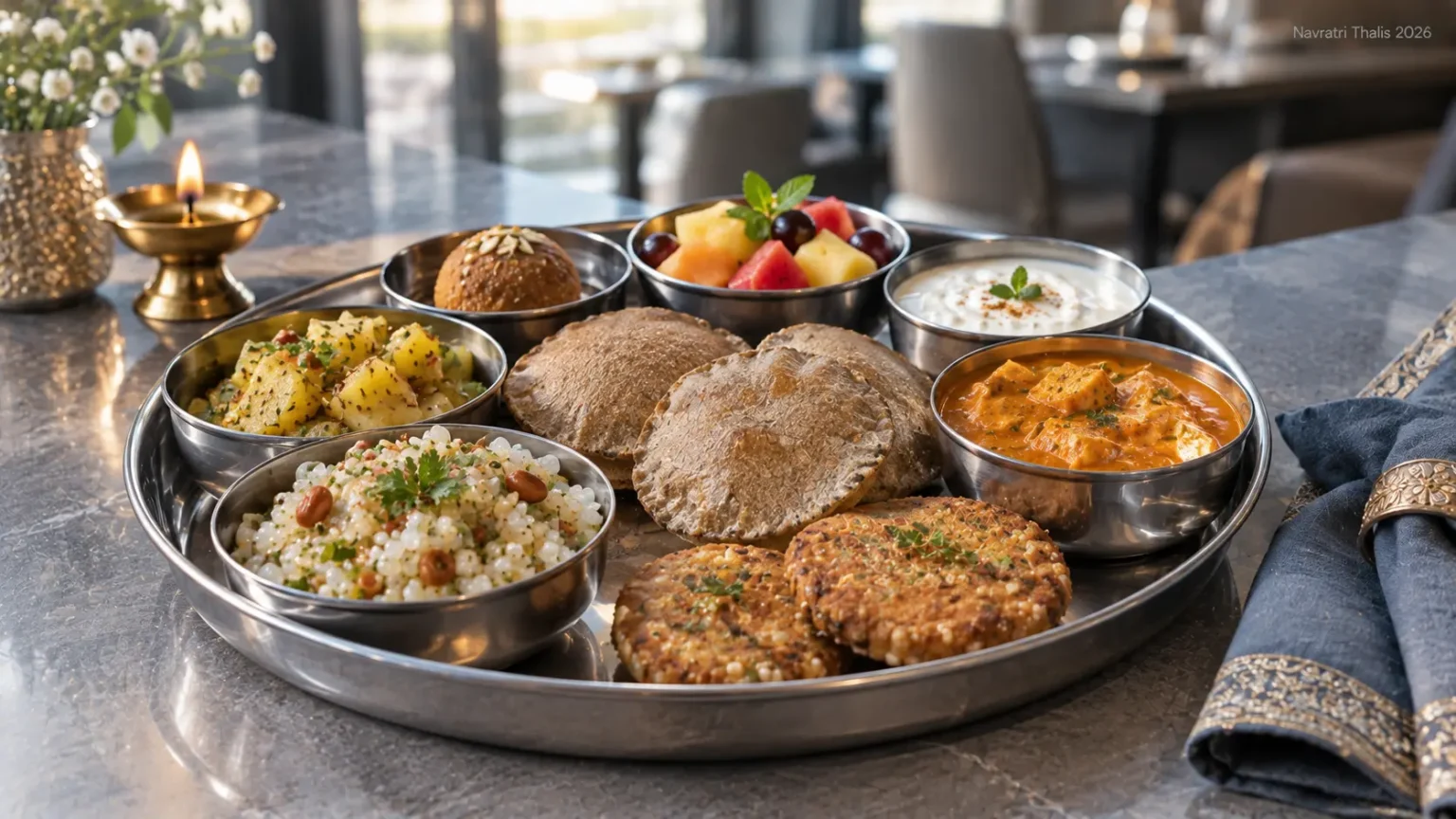 5 Navratri Thalis in the UAE to Try This October: From Vrat Platters to Fine Dining Satvik Feasts