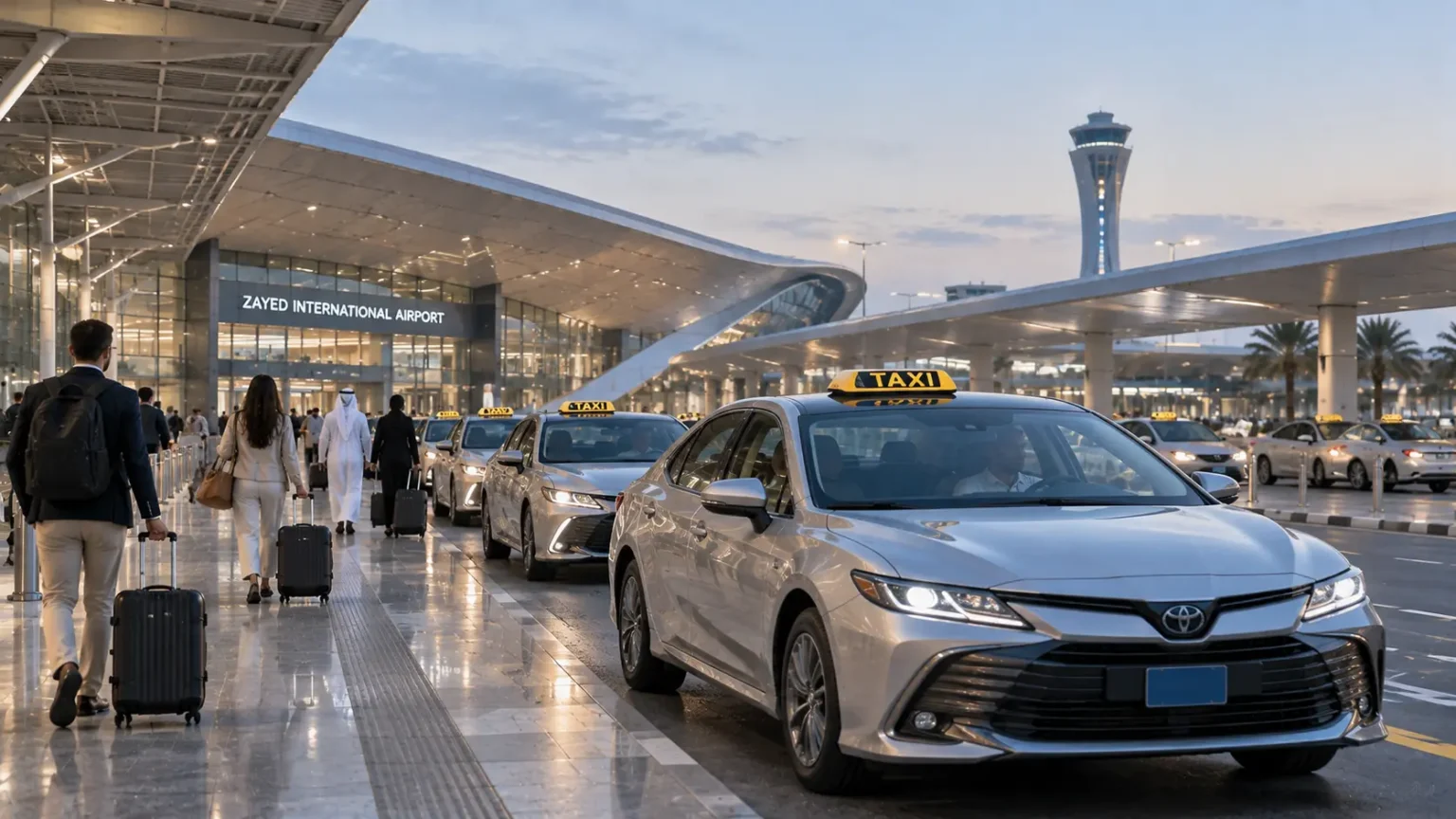 No More Long Taxi Waits? Abu Dhabi Adds 800 Cars to Its Transport Network Abu Dhabi Adds 800 New Taxis as Zayed International Airport Braces for Rising Demand