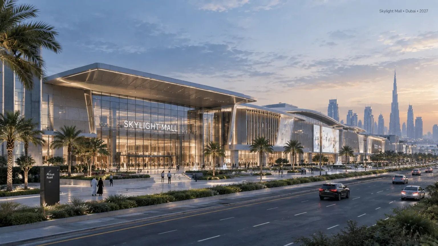 Dubai Unveils Skylight Mall - Over 360 Stores Coming to Al Khail Road in 2027