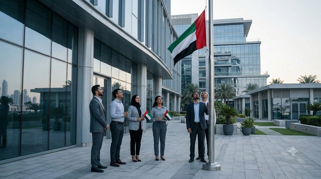 From School Playgrounds to Office Desks - How UAE Flag Day Grows Up With You