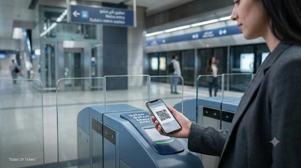 Dubai RTA Launches QR Code Tickets for Metro, Tram and Buses