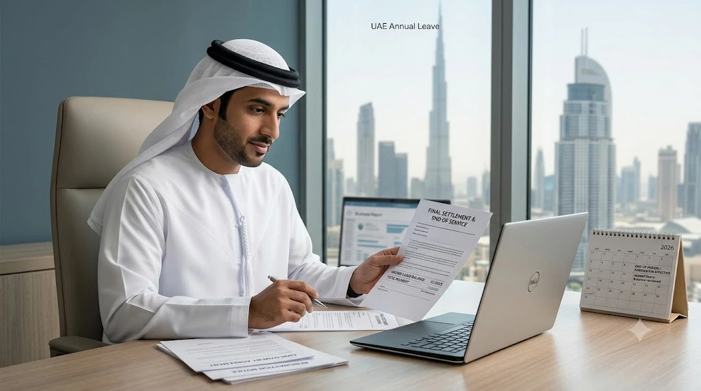 UAE Labour Law - Unused Annual Leave After Resignation