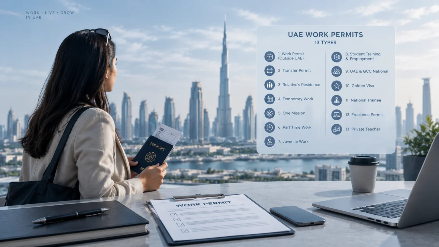 UAE Work Permit Types Explained and Who Is Eligible to Apply