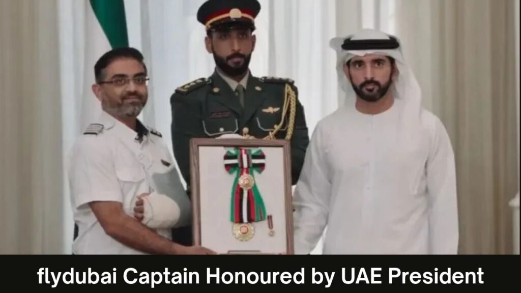 flydubai Captain and Crew Honoured by UAE President After Emergency Response flydubai Captain and Crew Honoured by UAE President After Emergency Response
